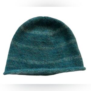 Men's Blue handknit Beanie